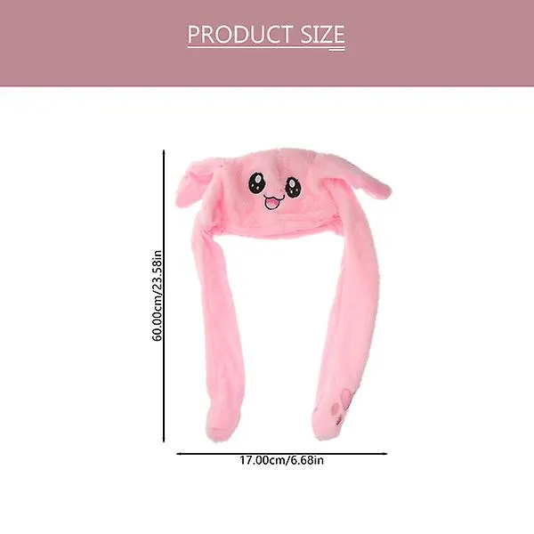 1 PC Cartoon Head-wear Costume Accessory Decorative Dress Up Prop (rosa)