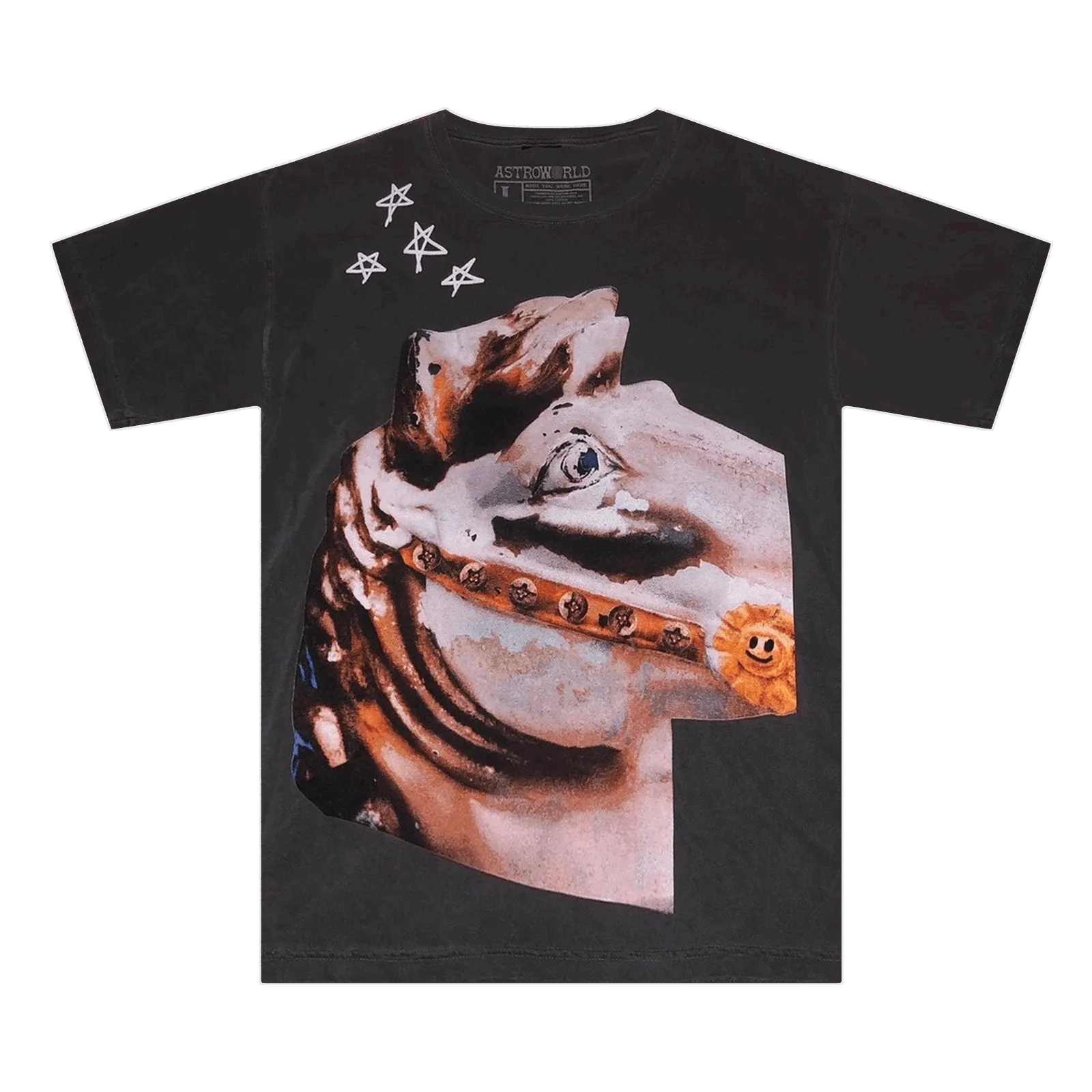 Cactus Jack by Travis Scott Astroworld Horse Head T-Shirt