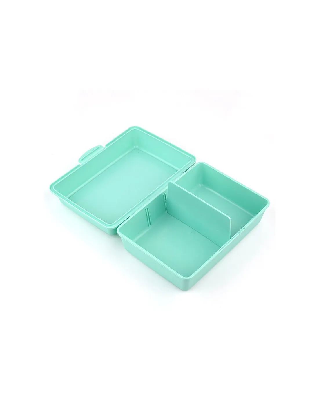 Cajita Porta Alimentos Arcoíris Soft Menta personalizada de Mi Pipo