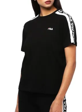 camiseta fila tandy negro mujer