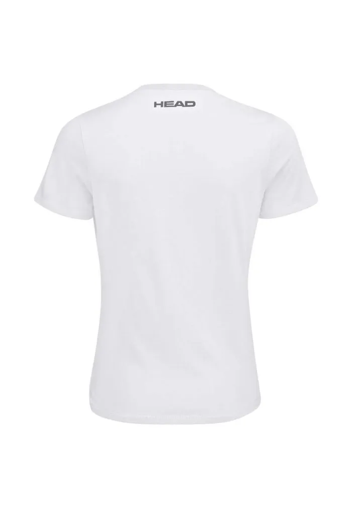 CAMISETA HEAD CLUB LARA T-SHIRT WOMEN BLANCA