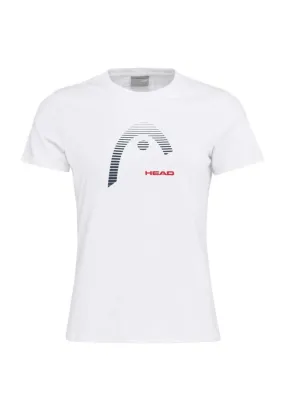 CAMISETA HEAD CLUB LARA T-SHIRT WOMEN BLANCA