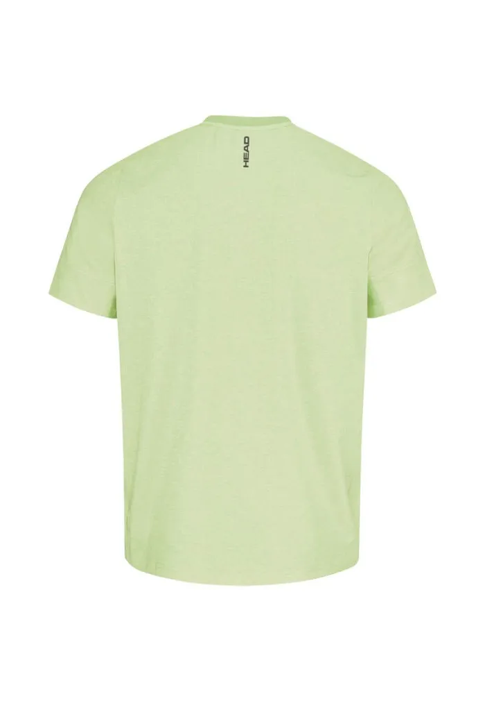 CAMISETA HEAD PADEL TECH T-SHIRT MEN LIMON