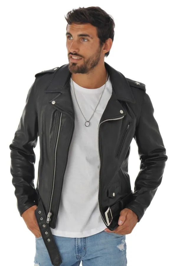 Chaqueta Hombre Schott 519 Black