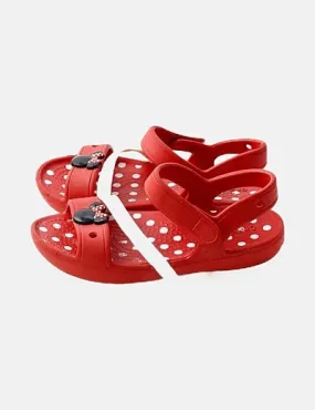 Crocs Chancla roja minnie mouse