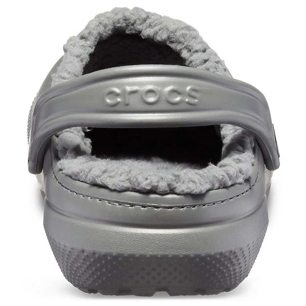 CROCS CLASSIC CLOG LINED CORDERITO GRIS OSCURO