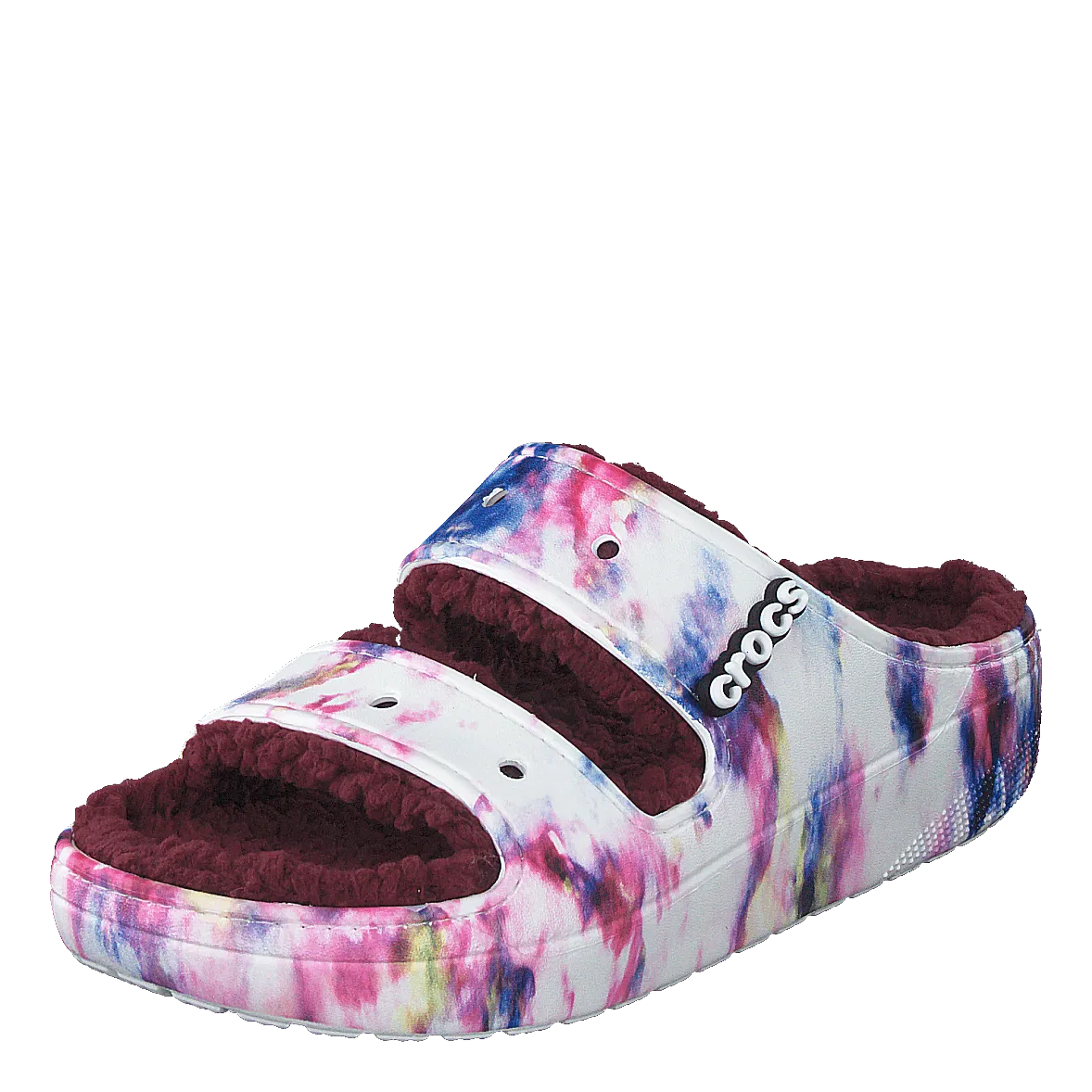 Crocs Classic Cozzzy Sandal Garnet / Multi