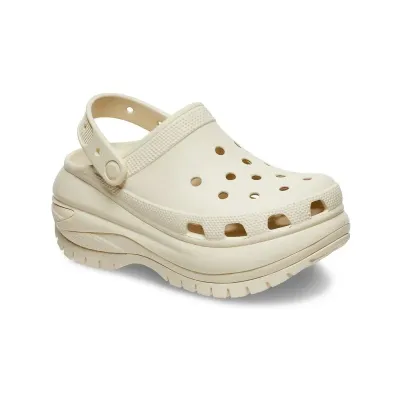 CROCS CLASSIC MEGA CRUSH CLOG BONE