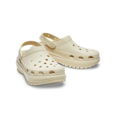 CROCS CLASSIC MEGA CRUSH CLOG BONE