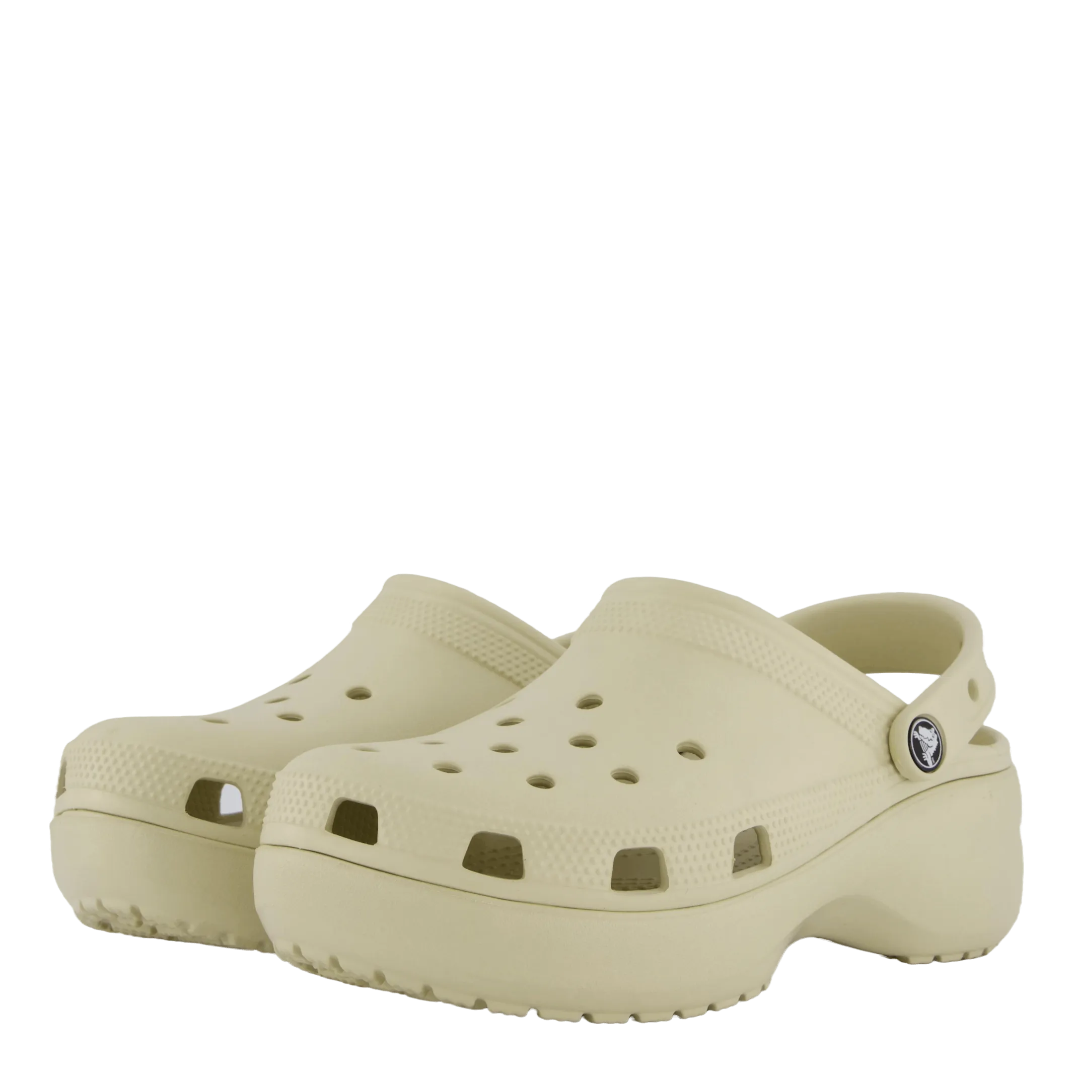 Crocs Classic Platform Clog W Bone