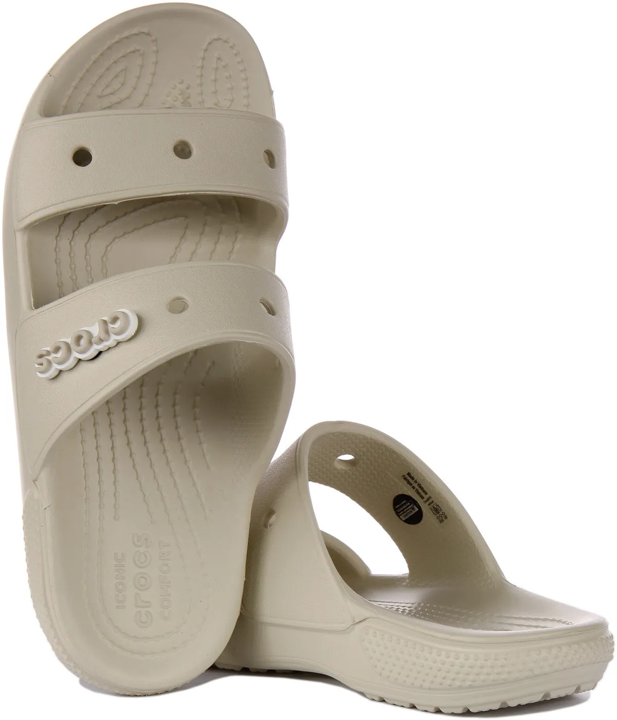 Crocs Classic Sandalia ligera para en azul claro