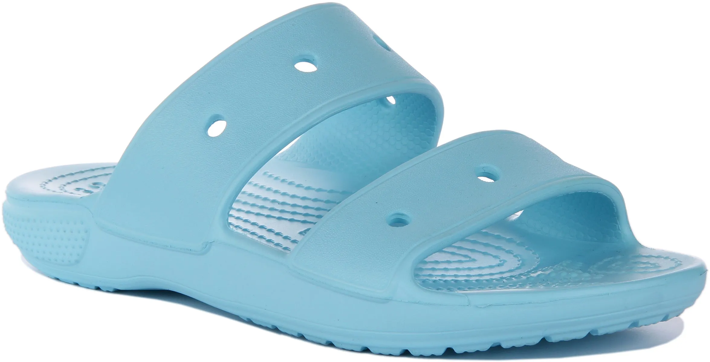 Crocs Classic Sandalia ligera para en marfil