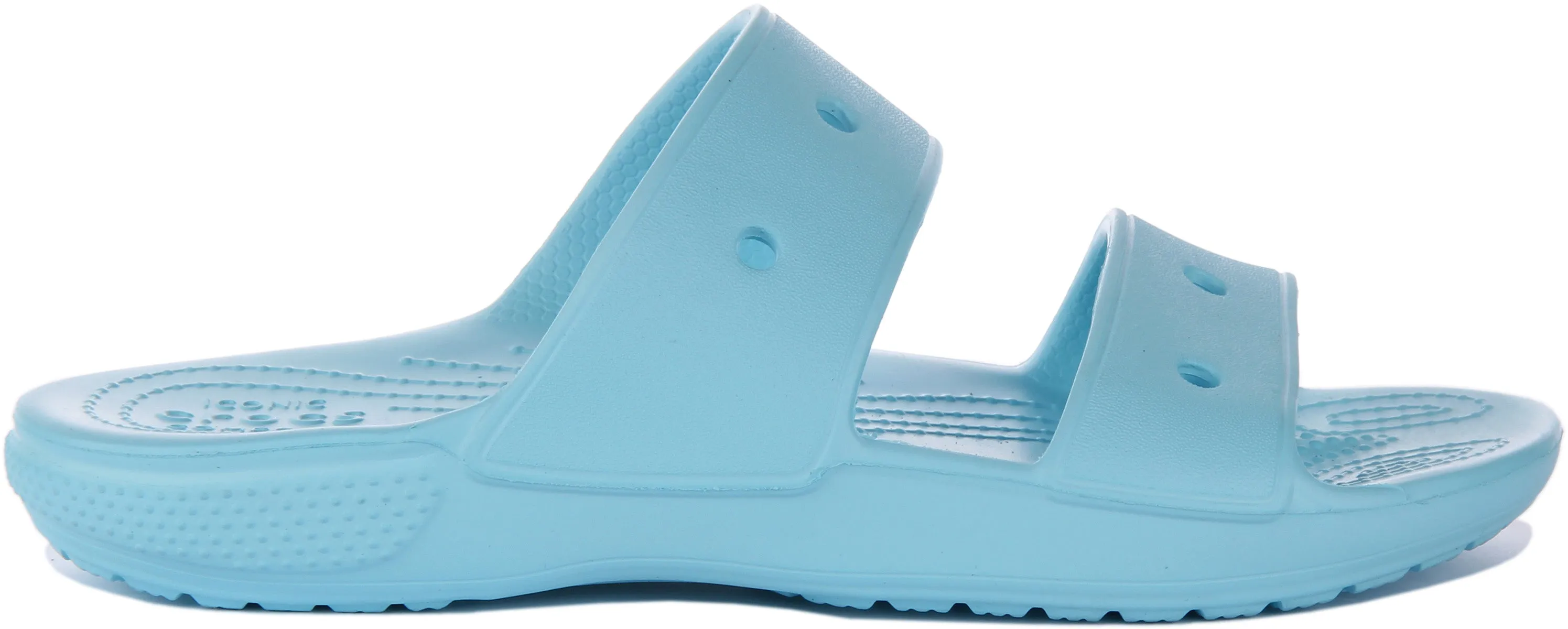 Crocs Classic Sandalia ligera para en marfil