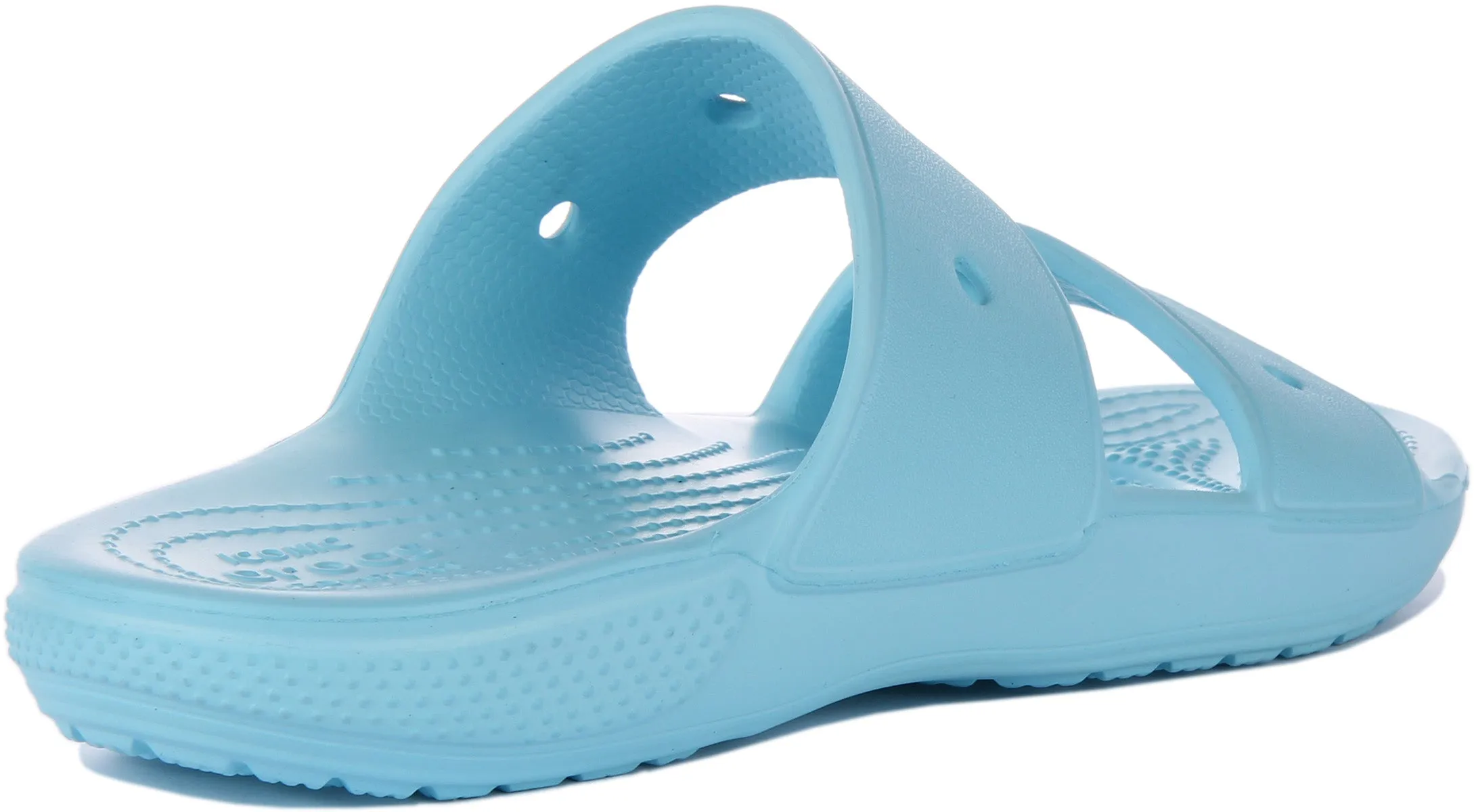 Crocs Classic Sandalia ligera para en marfil