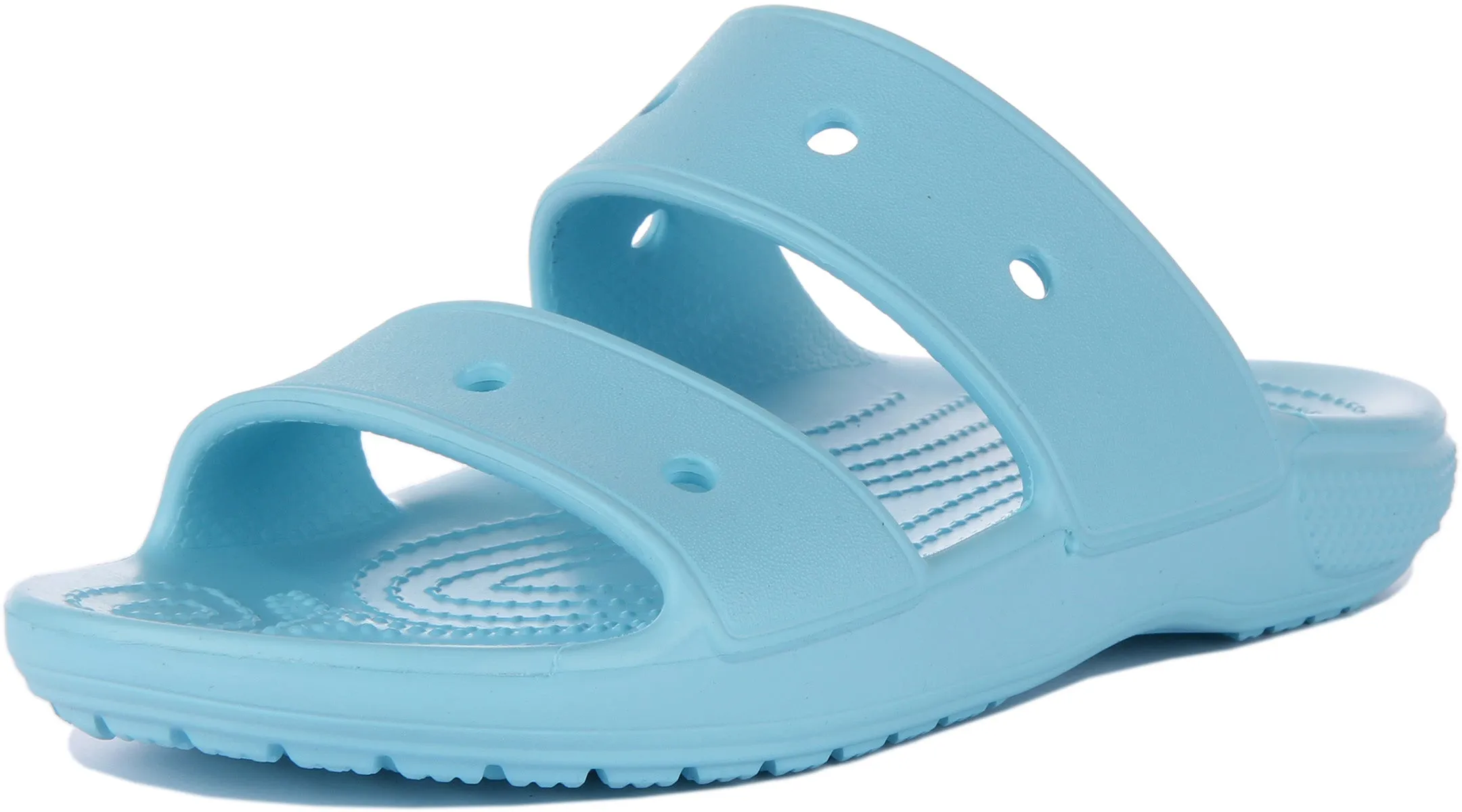 Crocs Classic Sandalia ligera para en marfil