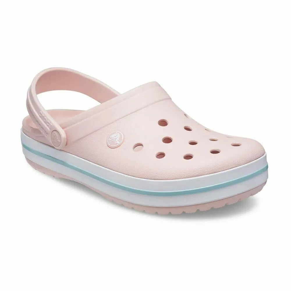 crocs clogs mujer - crocband PINK ROSE