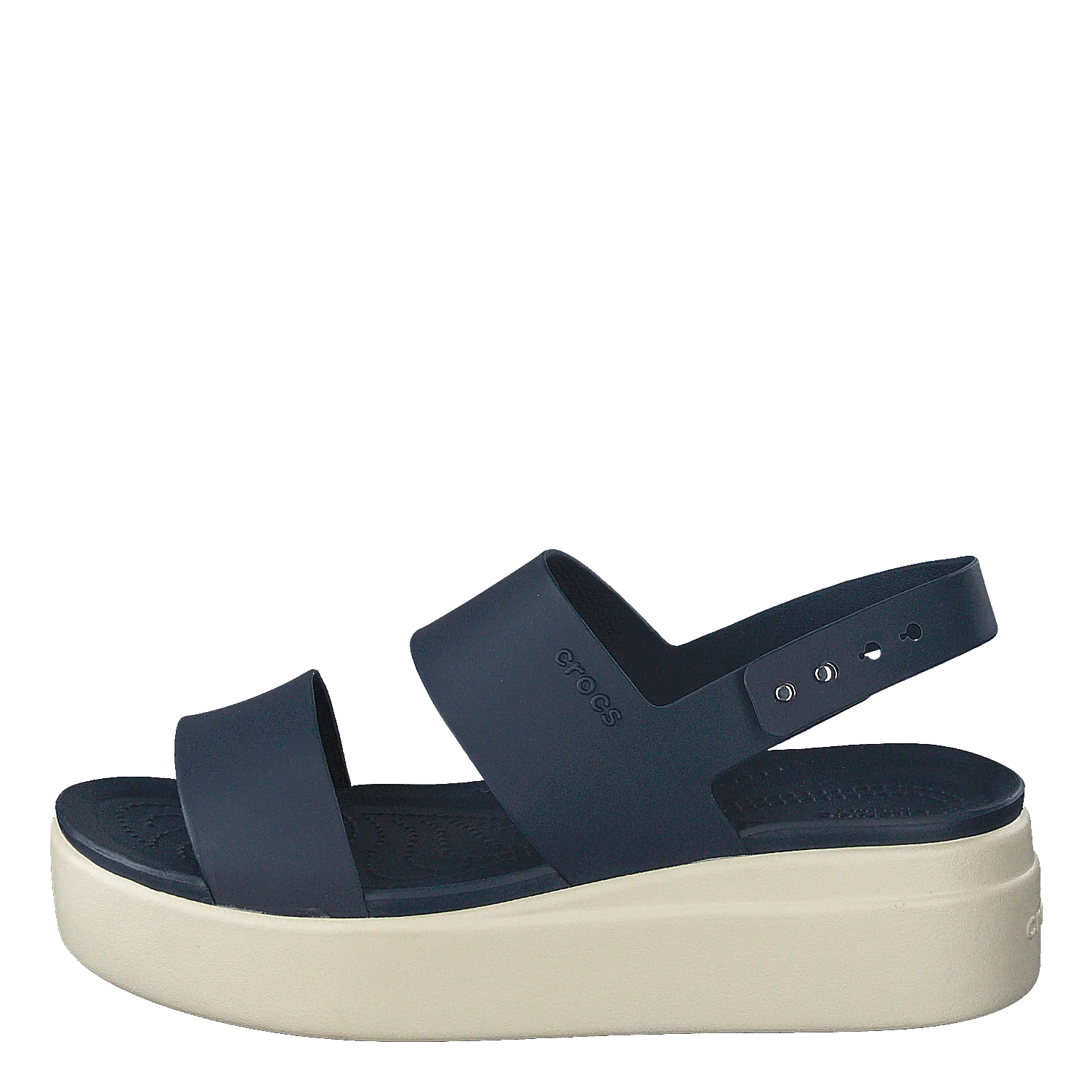 Crocs Crocs Brooklyn Low Wedge W Navy/stucco