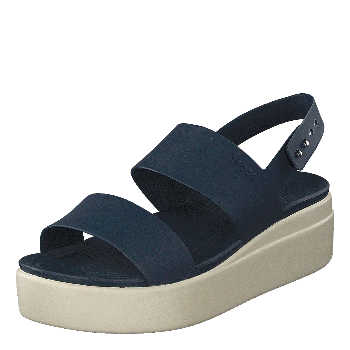 Crocs Crocs Brooklyn Low Wedge W Navy/stucco