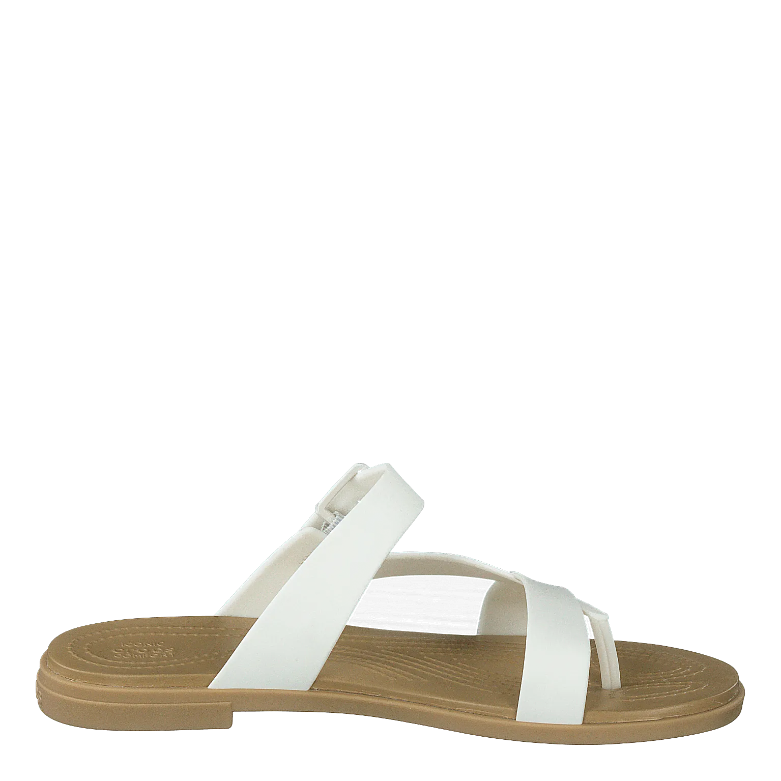 Crocs Crocs Tulum Toe Post Sandal W Oyster/tan