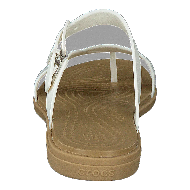 Crocs Crocs Tulum Toe Post Sandal W Oyster/tan