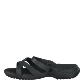 Crocs MeleenCross Band Sandal Women Black