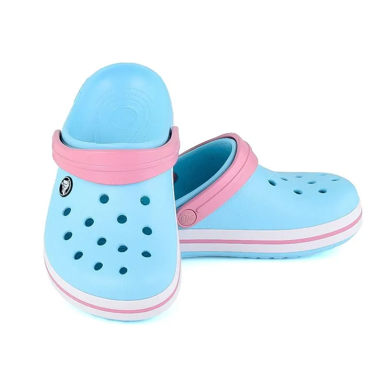 Crocs Niños Crocband Clog Originales Celestes