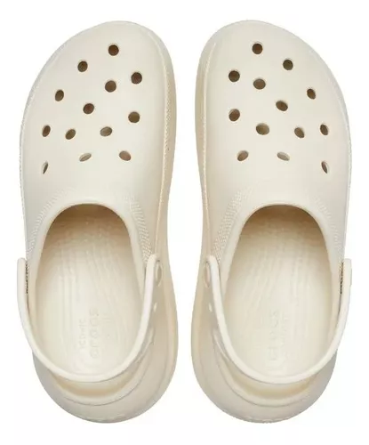 Crocs Originales Classic Crush Mujer Beige 207521c2y2 Empo