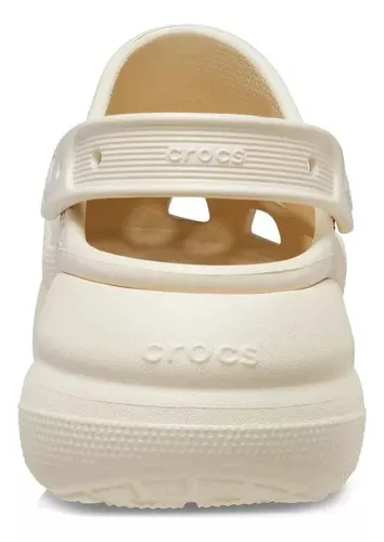 Crocs Originales Classic Crush Mujer Beige 207521c2y2 Empo