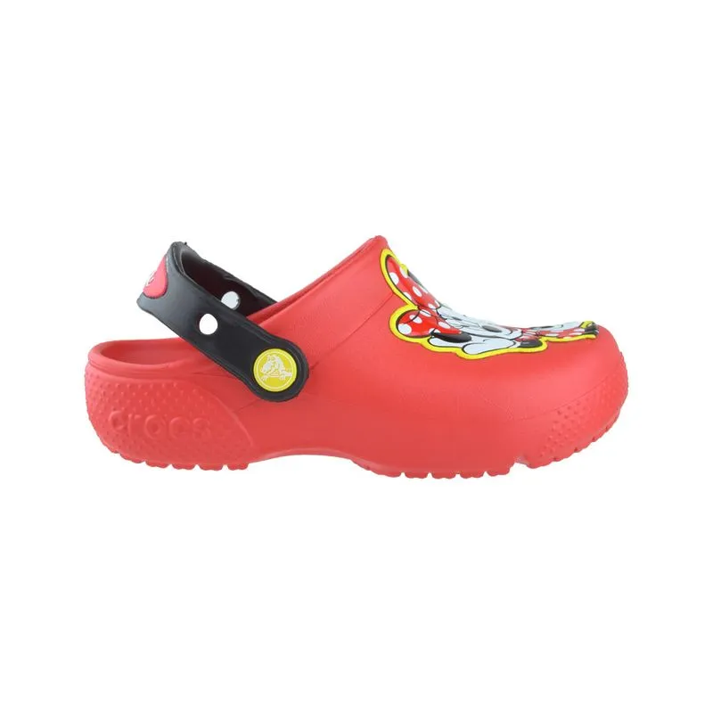 CROCS PARA NIÑAS MINNIE ORIGINALES RED