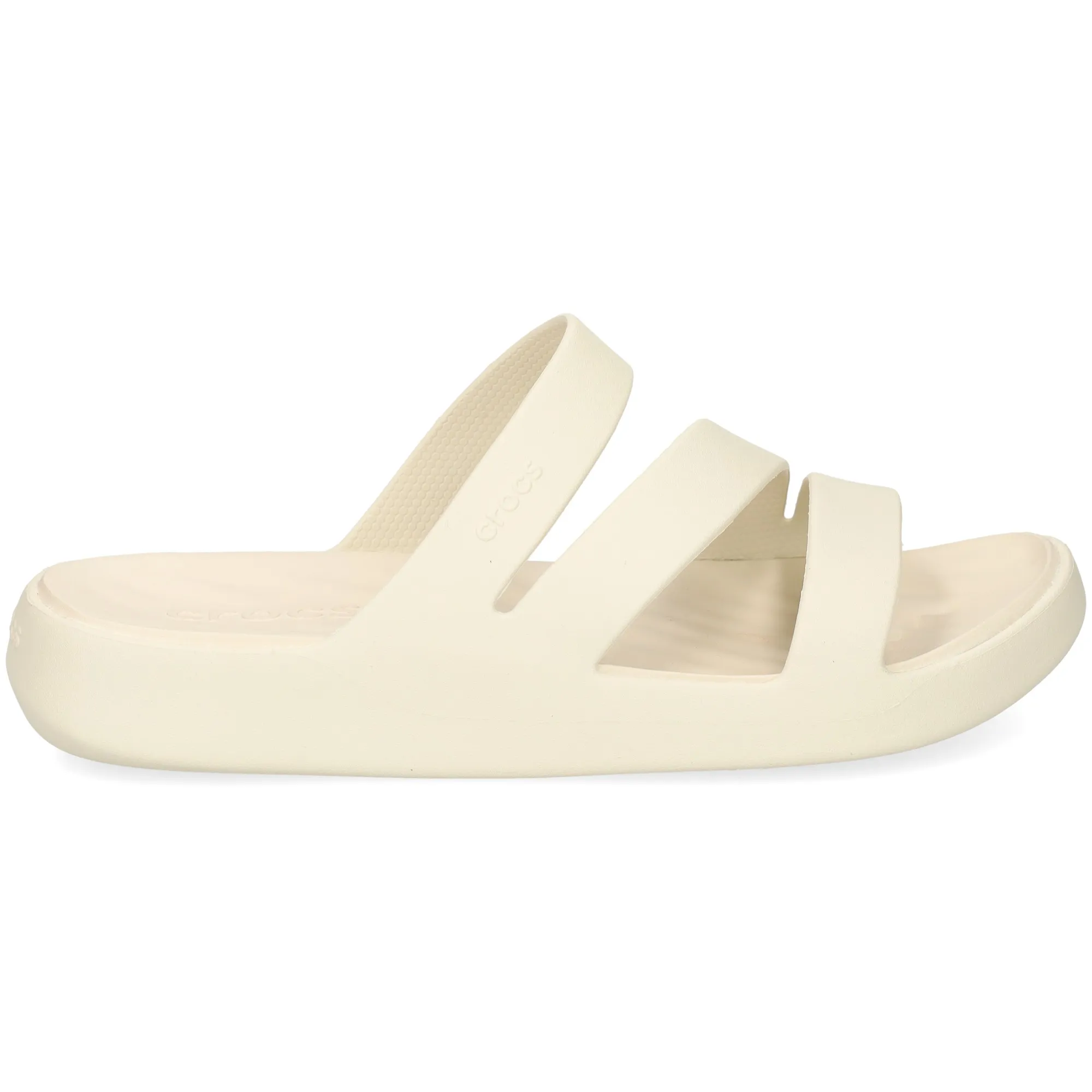 CROCS Sandalias planas de Mujer 160. - Stucco