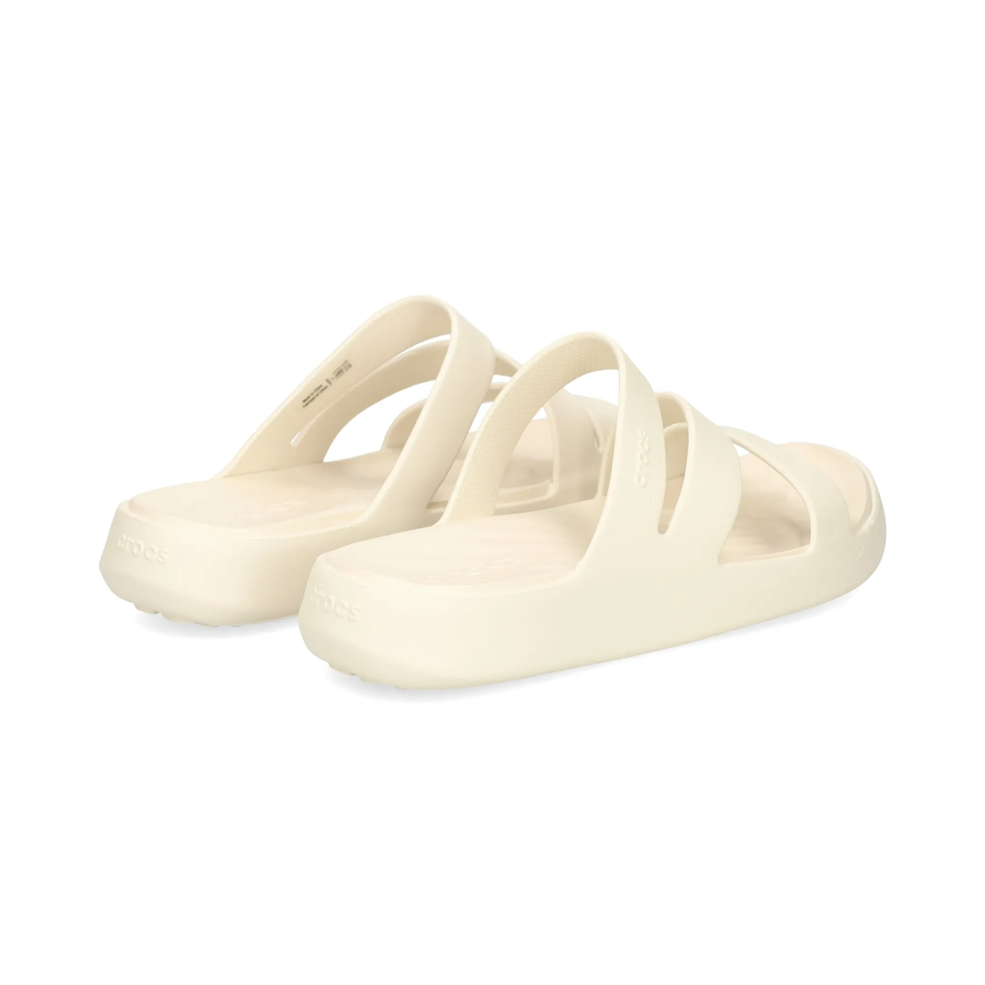 CROCS Sandalias planas de Mujer 160. - Stucco