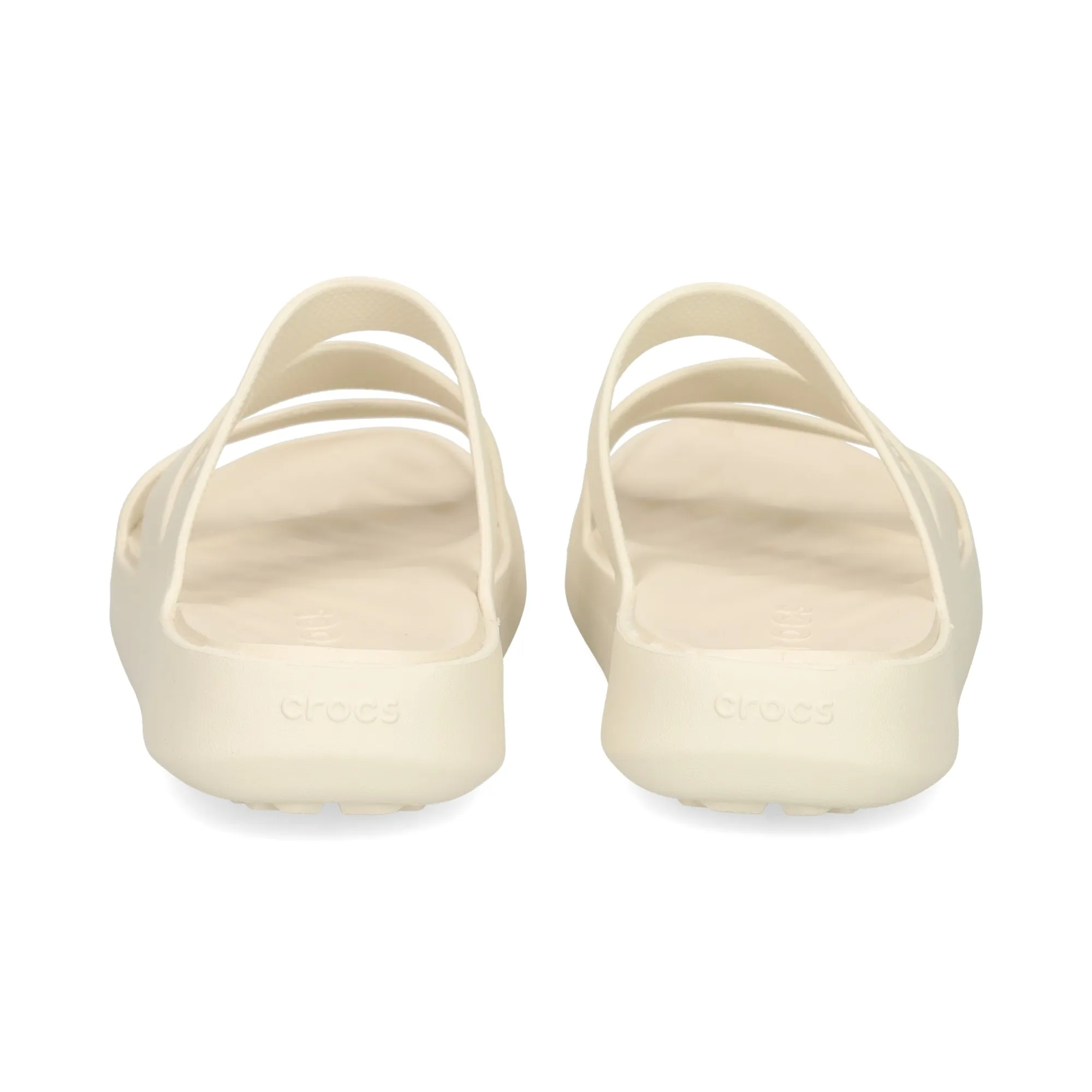 CROCS Sandalias planas de Mujer 160. - Stucco