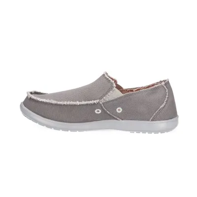 CROCS SANTA CRUZ MEN LIGHT GRIS/NARANJA