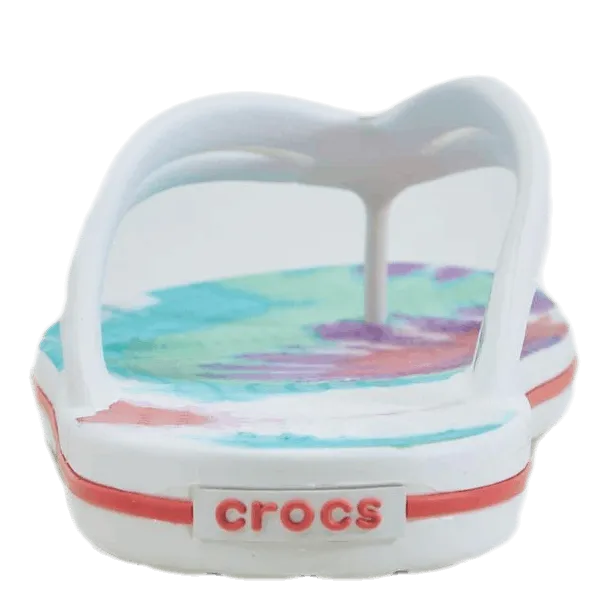 Crocs Tie Dye Flip-Flop Purple / White