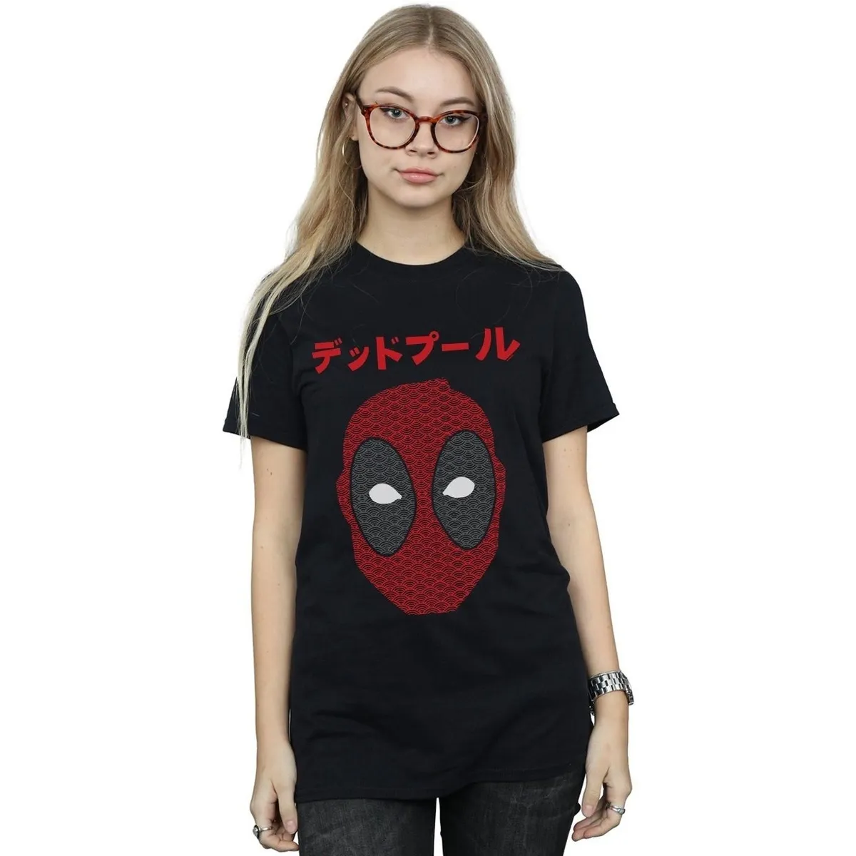 Deadpool Japanese Seigaiha Head