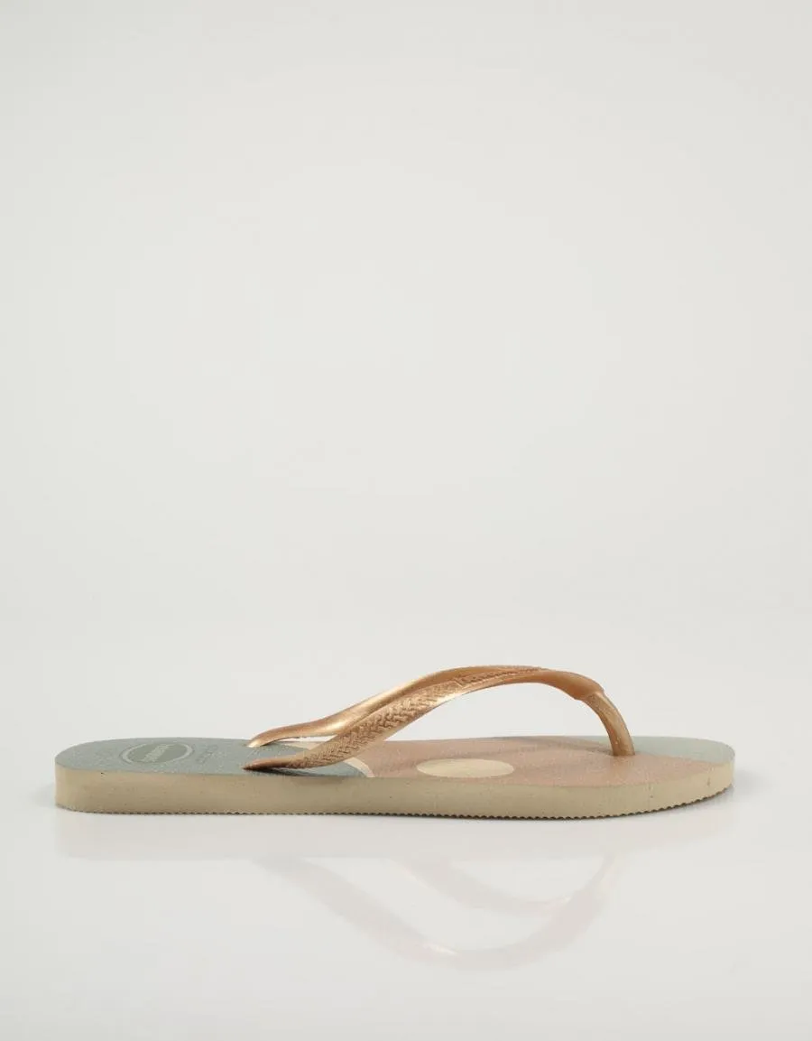  flip flops HAVAIANAS Slim en Gold 79276