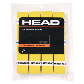 Grip Tenis Head Prime Tour 12 pcs Amarillo