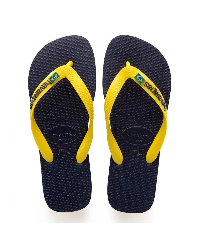 HAVAIANAS BRASIL LAYERS MARINO ADULTO 