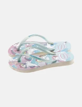 Havaianas Chancla blanca estampado combinado