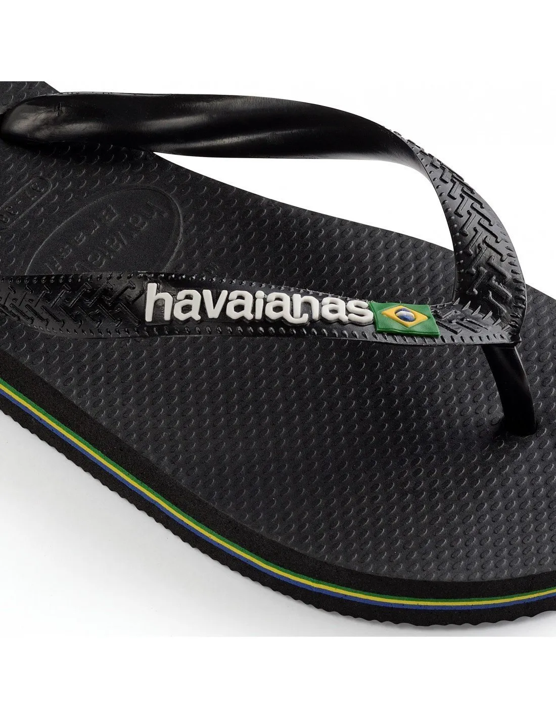 HAVAIANAS - Chanclas Havaianas Brasil Logo Black Hombre