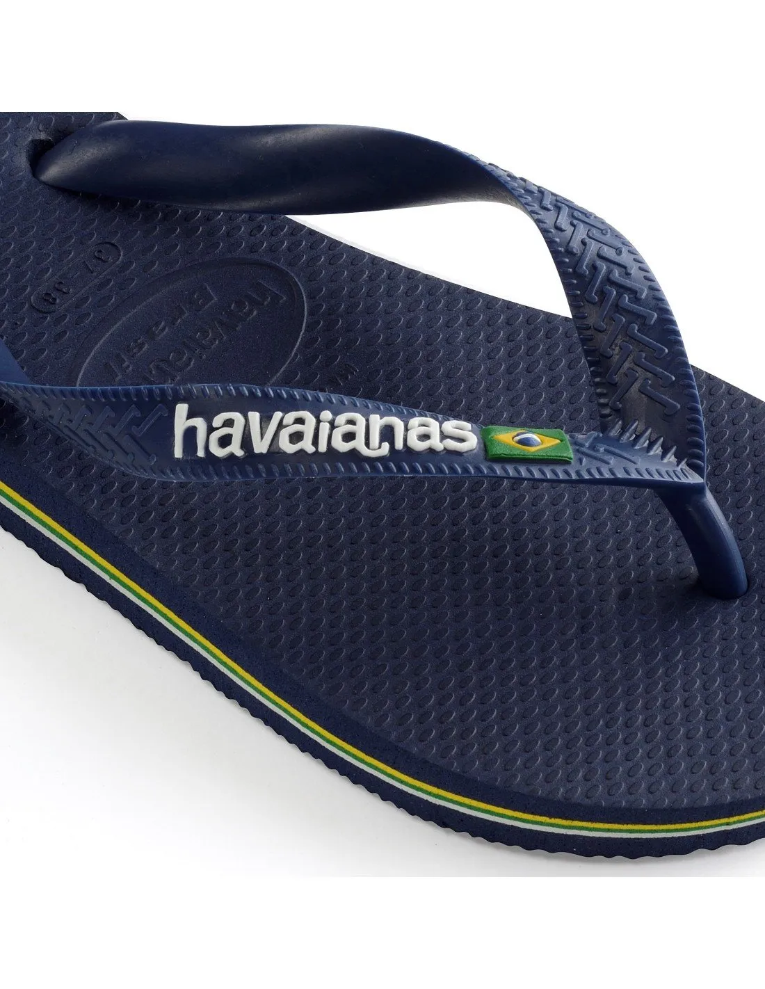 HAVAIANAS - Chanclas Havaianas Brasil Logo Navy Blue Hombre