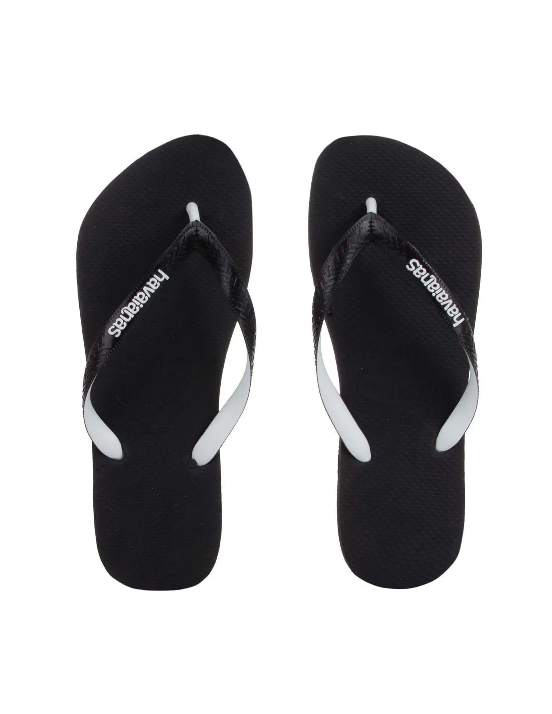 HAVAIANAS - Chanclas negro y blanco Top Mix FC Hombre