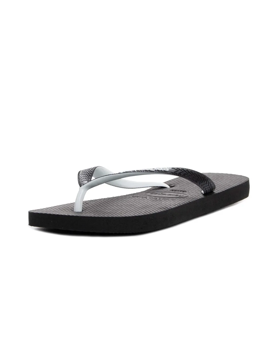 HAVAIANAS - Chanclas negro y blanco Top Mix FC Hombre