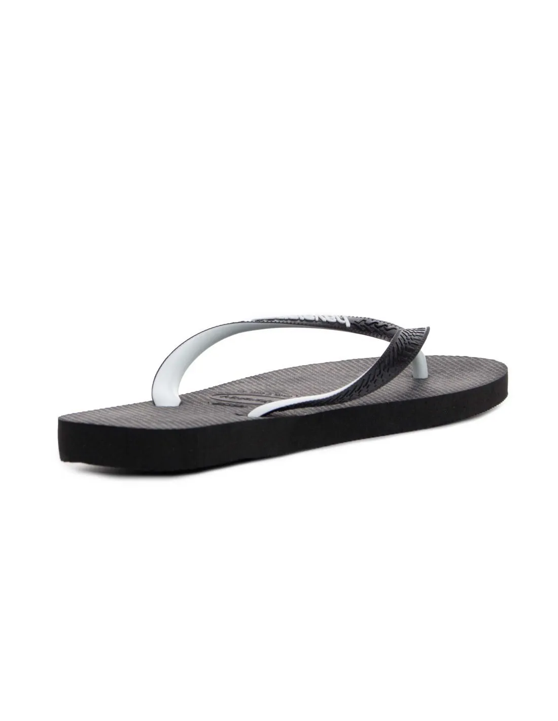 HAVAIANAS - Chanclas negro y blanco Top Mix FC Hombre