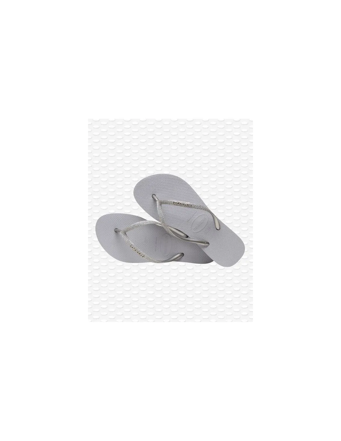 HAVAIANAS CHANCLAS SLIM FLATFORM GLITTER SANDALIA