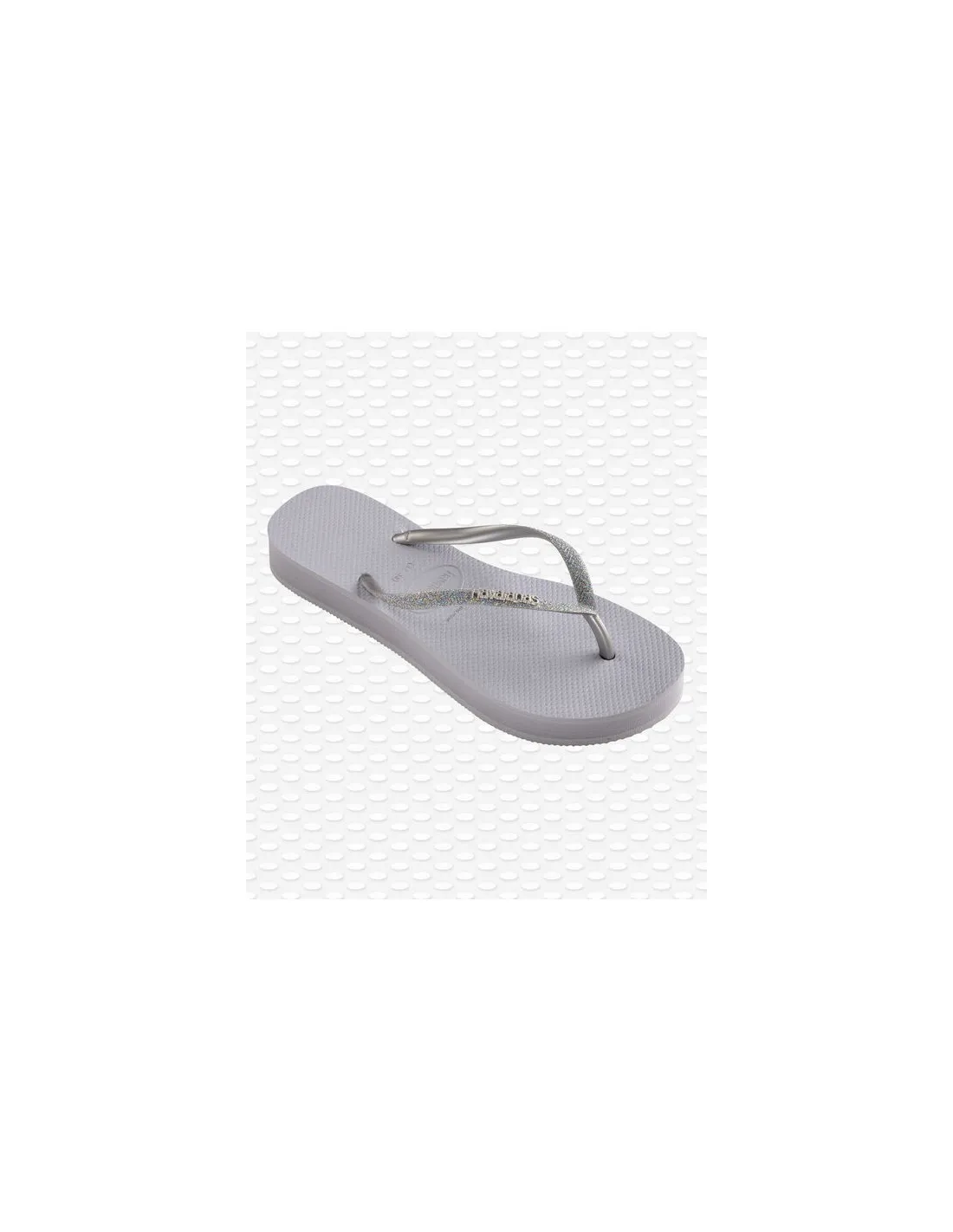 HAVAIANAS CHANCLAS SLIM FLATFORM GLITTER SANDALIA