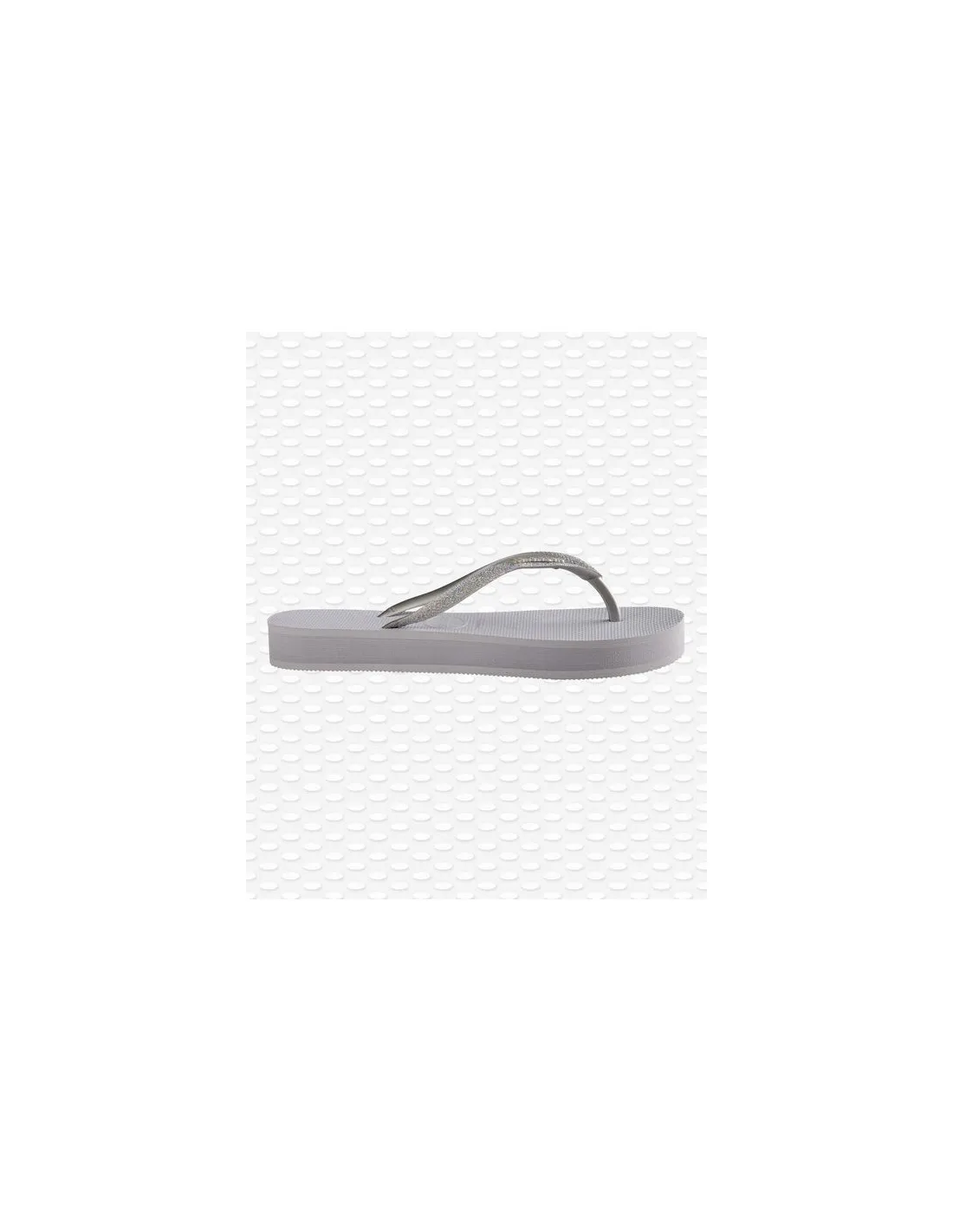 HAVAIANAS CHANCLAS SLIM FLATFORM GLITTER SANDALIA