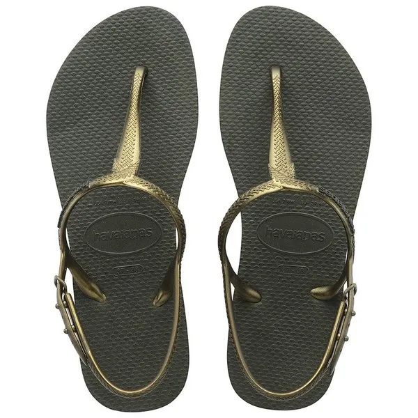 HAVAIANAS TWIST GREEN OLIVE