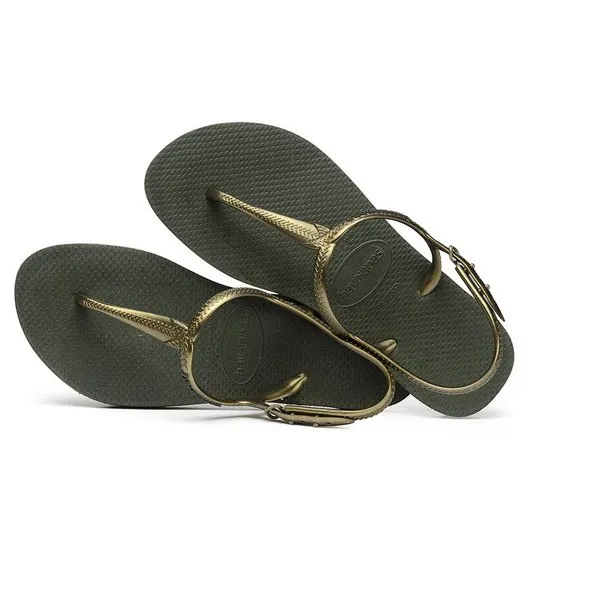 HAVAIANAS TWIST GREEN OLIVE