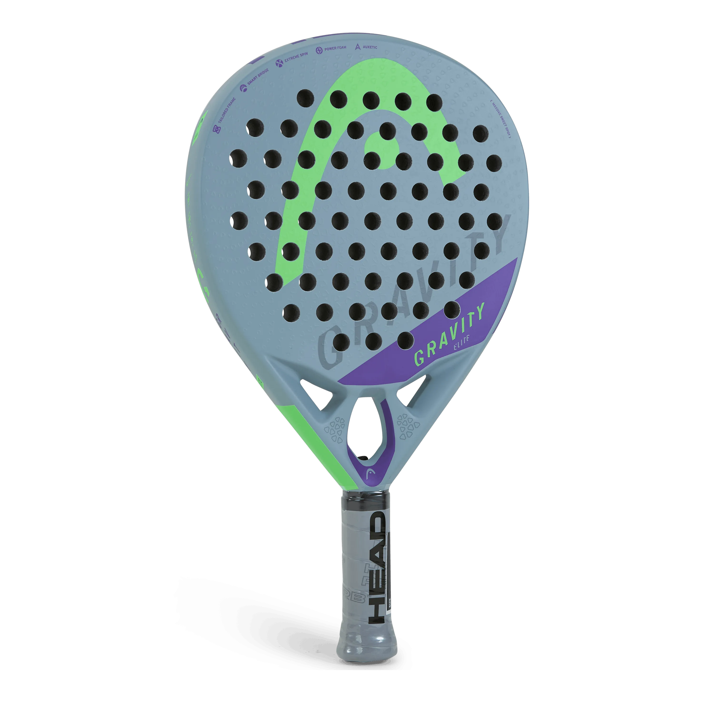 Head Gravity Elite 2022 Grey/green/purple